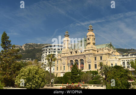 The Monte Carlo Casino, Monaco. Stock Photo