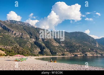 Blue Lagoon beach in Oludeniz, Turkey Stock Photo