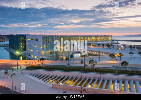 Villa Mediterranee, Marseille, Bouches du Rhone, Provence, Provence-Alpes-Cote d'Azur, France, Europe Stock Photo