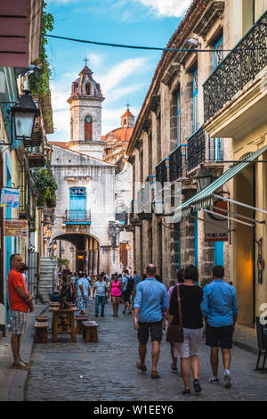 La Catedral de la Virgen Maria in La Habana Vieja, UNESCO World Heritage Site, Old Havana, Cuba, West Indies, Caribbean, Central America Stock Photo