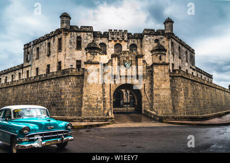 Castillo de la Real Fuerza in La Habana Vieja, UNESCO, Old Havana, La Habana (Havana), Cuba, West Indies, Caribbean, Central America Stock Photo