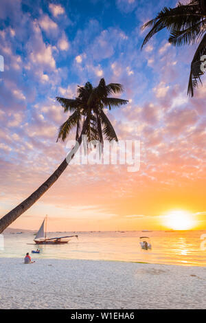 Dinwid Beach, Boracay, Western Visayas, Philippines, Southeast Asia, Asia Stock Photo