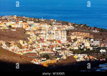 San Sebastian de la Gomera town, UNESCO Biosphere Site, La Gomera, Canary Islands, Spain, Atlantic, Europe Stock Photo