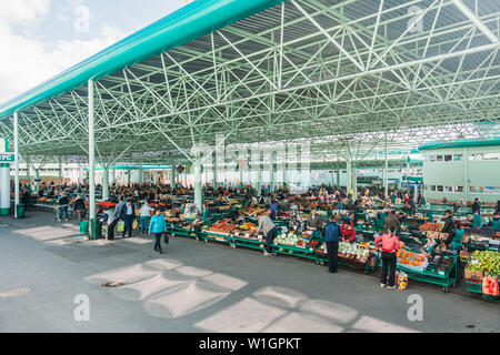 Life in Transnistria (unrecognized republic at the borders of the European Union) Stock Photo