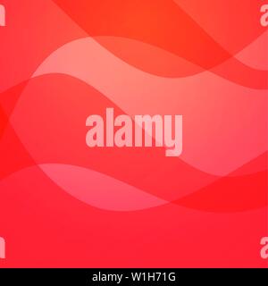 Abstract vector background with wavy texture - Colorful orange wallpaper for banner, cover or presentation. Stock Vector