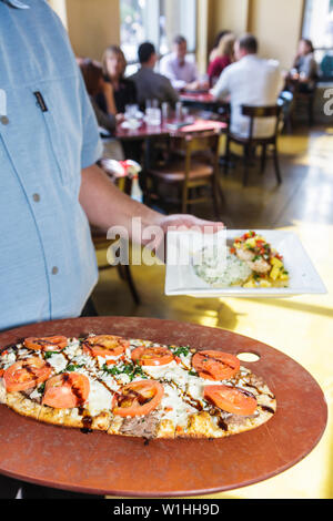 Orlando Florida,South Orange Avenue,downtown,Urban Flats,restaurant restaurants food dining eating out cafe cafes bistro,service,cuisine,casual dining Stock Photo