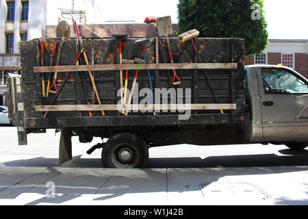 Sunny July in Beverly Hills and the surrounding communities in Los Angeles, CA/ Stock Photo