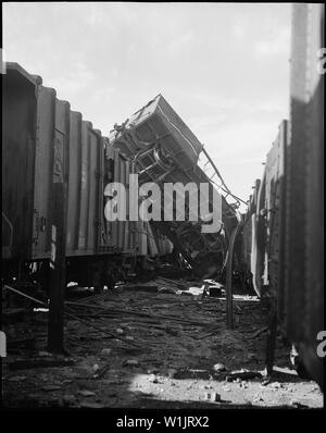 This photograph vividly portrays the results of aerial bombing. When ...