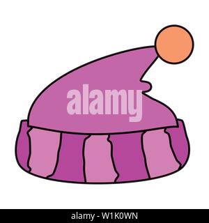 Baby sleeping cap icon, cartoon style Stock Vector Art & Illustration