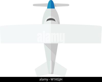 World War icons in flat color style. Stock Vector