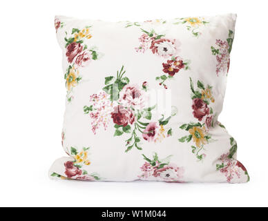 pillows on white background Stock Photo