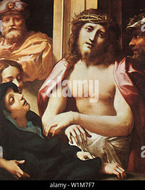 Antonio da Correggio - Christ Presented People Ecce Homo C 1530 Stock Photo