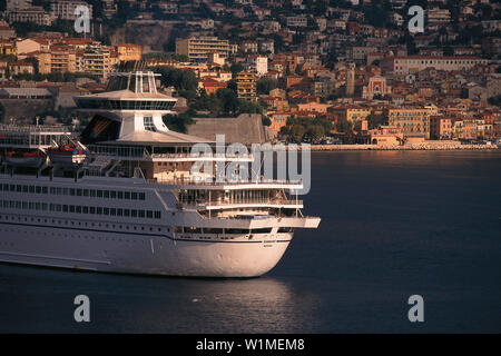 MS Sunbird Cruise ship, Villefranche, Cote d´Azur, Alpes Maritimes Provence, France Stock Photo