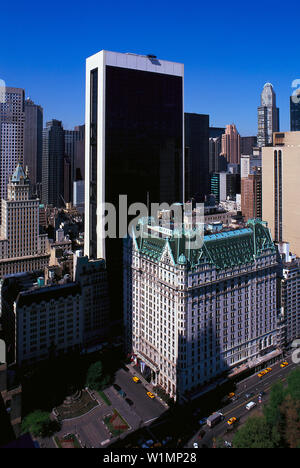 Plaza Hotel, New York USA Stock Photo
