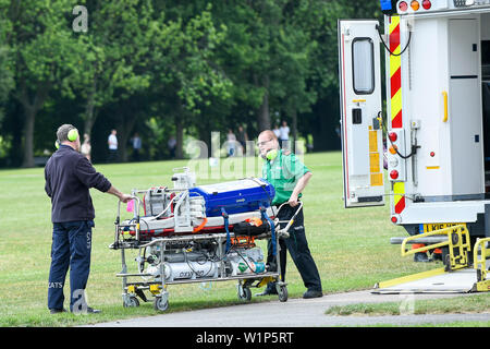 Children's Acute Transport Service, CATS, Intensive Care Ambulance seen ...