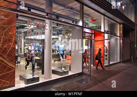 nike stores worldwide