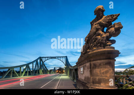 Glienicker Bridge Potsdam, Brandenburg, Germany Stock Photo