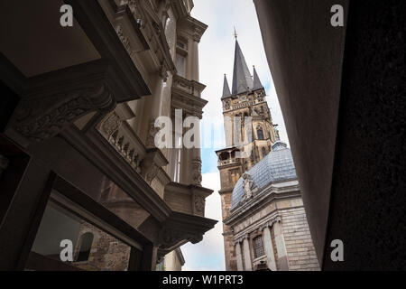 UNESCO World Heritage Aachen Cathedral, Aachen, North Rhine-Westphalia, Germany Stock Photo