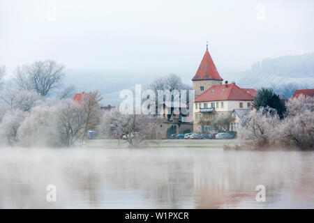 Winterhausen at the Main, Lower Franconia, Bavaria, Germany, Europe ...