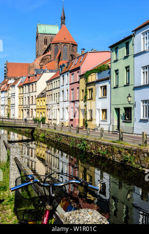 St. Nikolai Church, Wismar, Baltic Sea Coast, Mecklenburg-Vorpommern, Germany Stock Photo