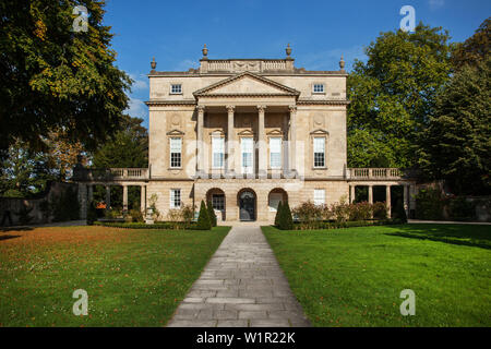 Front of Holburne Museum in Bath Stock Photo