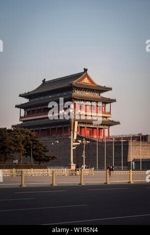 Zhengyang Gate, Tiananmen Square, Beijing, China, Asia Stock Photo