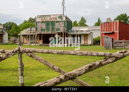 Living history reenactment of a wild west cowboy from the 1800's Stock ...