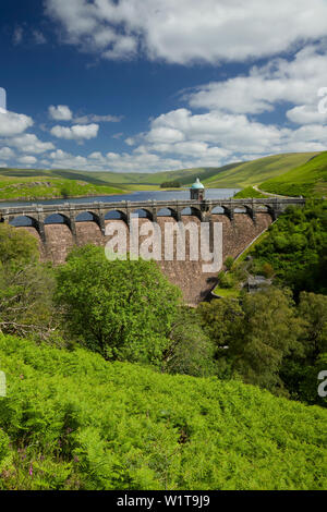 Craig Goch Dam Elan Valley Ryhayader Powys Wales UK Stock Photo