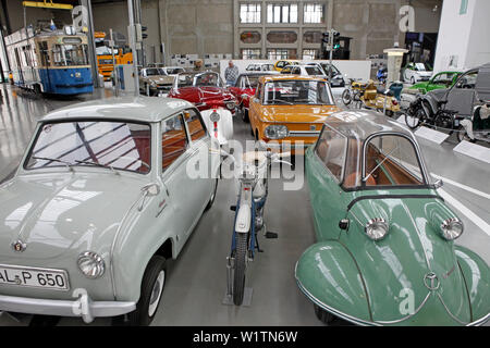 Exhibition, Verkehrsmuseum, Schwanthalerhoehe, Munich, Upper Bavaria, Bavaria, Germany Stock Photo