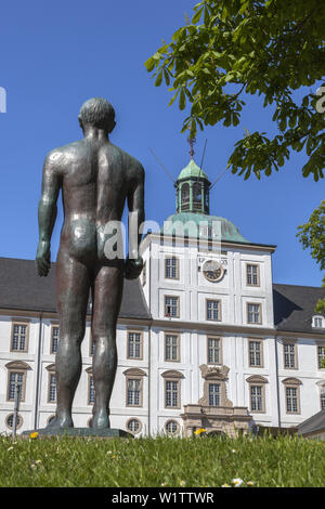 Sculpture in the sculpture park castle Gottorf, Schleswig, Baltic coast, Schleswig-Holstein, Northern Germany, Germany, Europe Stock Photo