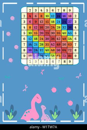 Cartoon Illustration of Education Mathematical Game of Animals Counting