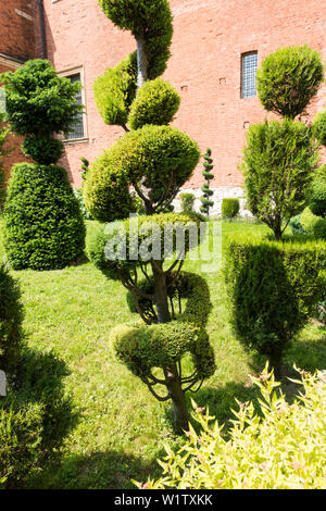 Inside The Convent Of Poor Clares, Krakow, Poland, Europe. Stock Photo