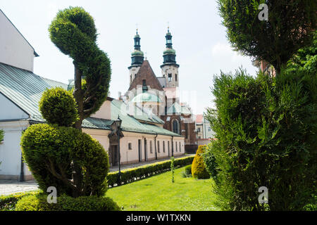 Inside The Convent Of Poor Clares, Krakow, Poland, Europe. Stock Photo