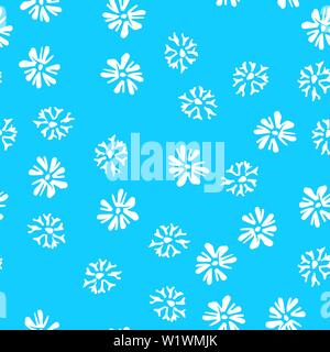 Chamomile vector seamless pattern in sketch style. Seamless floral design. Vector floral print. Abstract flower pattern. Modern design. Hand drawn ill Stock Vector