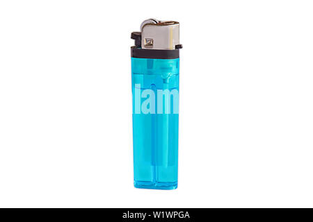 Isolated lighter on white background. with clipping path. Stock Photo