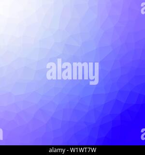 Blue Trendy Background. Abstract Low Poly Style. Crystal Polygon Template. Modern Design for Business, science and Technology. Origami Vector Illustra Stock Vector