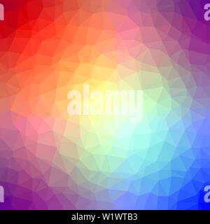 Colorful Abstract Low Poly Background. Geometric backdrop in Origami style with gradient. Textured pattern for your website. Stock Vector