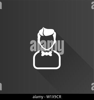 Server rack icon in Metro user interface color style. Computer data file hosting Stock Vector