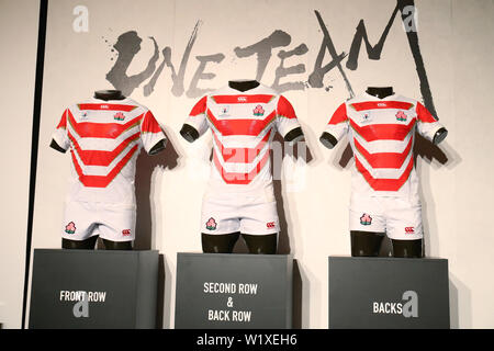 Tokyo, Japan. 4th July, 2019. Kenki Fukuoka (JPN) Rugby : Japan's