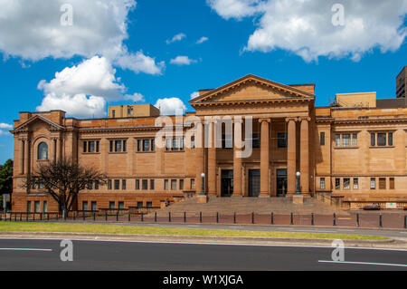 The Mitchell Wing of The State Library of New South Wales on Macquarie Street in Sydney, NSW, Australia Stock Photo