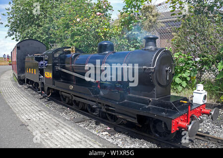 Cleethorpes Light Coast Railway, North East Lincolnshire, England, UK Stock Photo