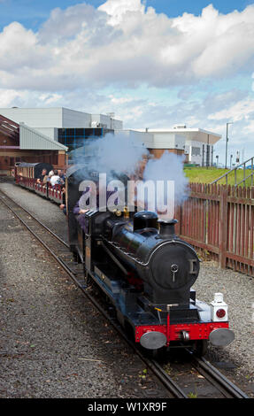 Cleethorpes Light Coast Railway, North East Lincolnshire, England, UK Stock Photo