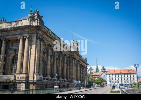 Art and history museum, the largest museum in the city, Geneva, Switzerland Stock Photo