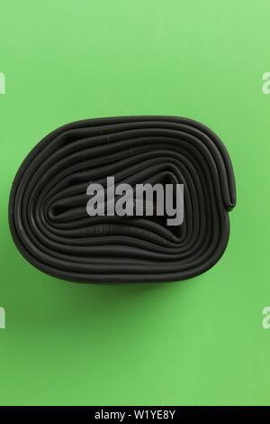 bicycle wheel camera in colorful background Stock Photo