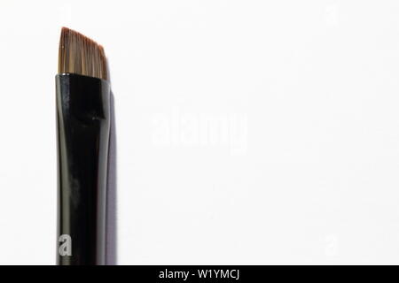 Make-up brush isolated on white background Stock Photo