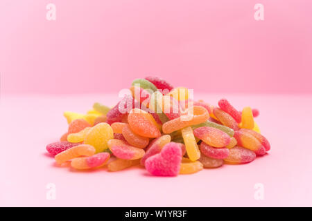 Pink sugar background - white and pink crystals seamless texture Stock  Photo - Alamy