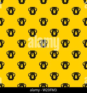 Sleeping bag pattern vector Stock Vector