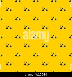 Pocket flashlight pattern vector Stock Vector