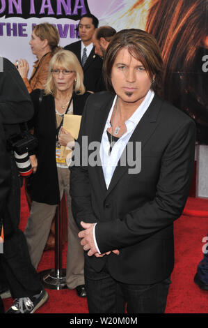 LOS ANGELES, CA. April 02, 2009: Billy Ray Cyrus at the world premiere of his new movie 'Hannah Montana The Movie' at the El Capitan Theatre, Hollywood. © 2009 Paul Smith / Featureflash Stock Photo