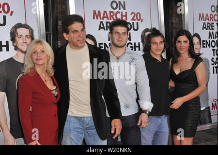 Lou Ferrigno & son Lou Ferrigno Jr at the premiere for 